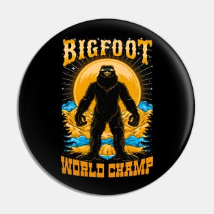 Bigfoot Hunter Pin