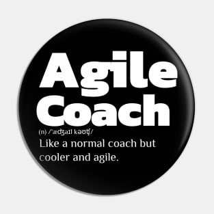 Agile Coach Definition Pin