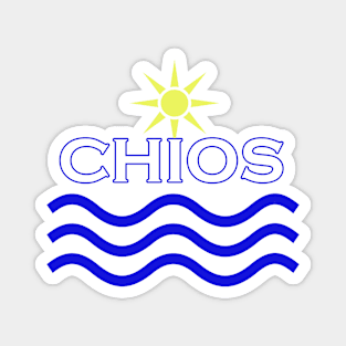 CHIOS-Greece Sun Water Magnet