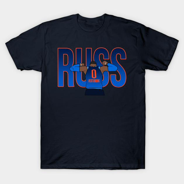 russell westbrook okc shirt