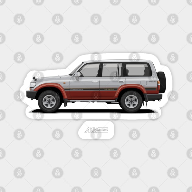 Toyota Land Cruiser 80 VX Limited Magnet by ARVwerks