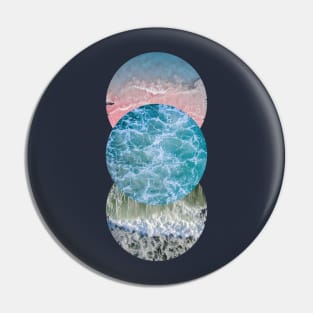 Ocean Circles Pin