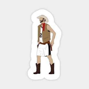 Cowboy Manu Magnet