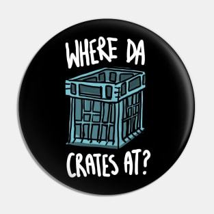 Milk Crate Challenge Pin