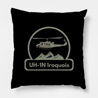 UH-1N Iroquois Helicopter Pillow