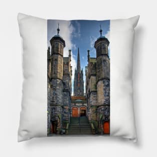 New College and The Hub Pillow