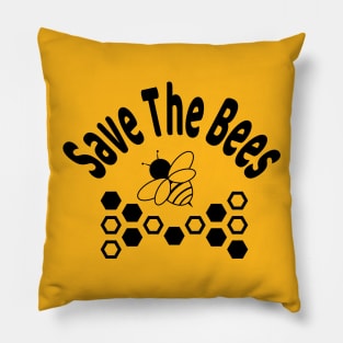 Save The Bees Pillow