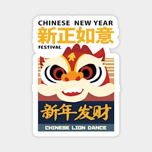 Chinese New Year Celebration Festival Magnet