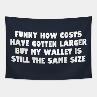 My wallet is still the same size. Tapestry