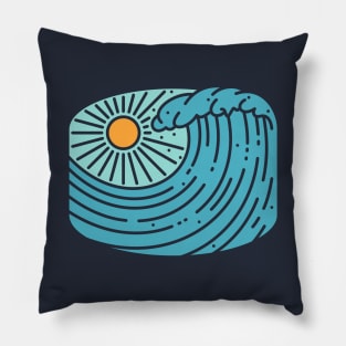 Vintage Wave Pillow