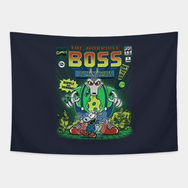 The Horrible Boss Tapestry by Punksthetic