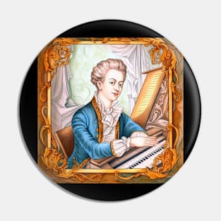 Wolfgang Amadeus Mozart Pin