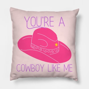 Cowboy Like Me Pillow