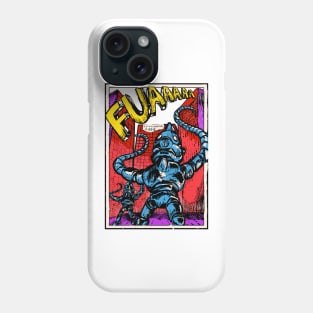 Invasion of the tentacle robots in colors! Phone Case