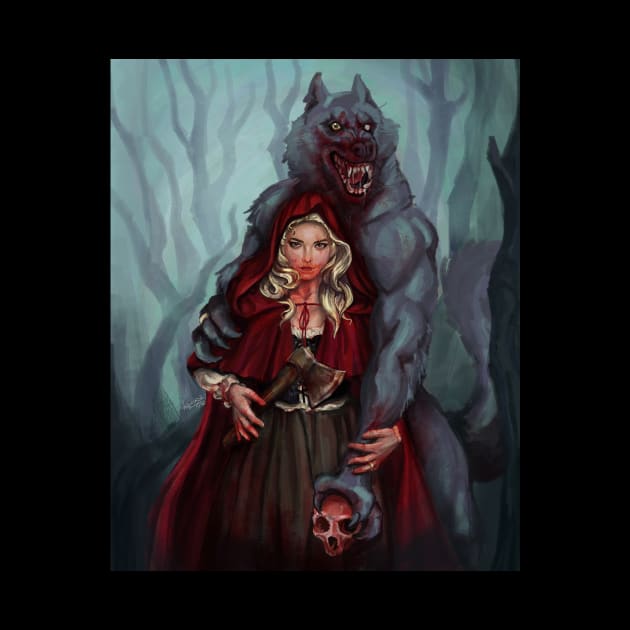 red riding hood by Poday Wali