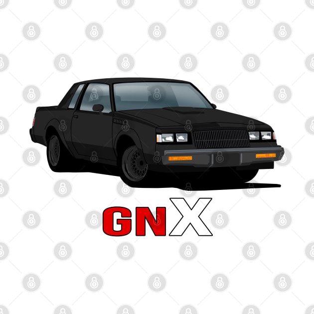 Buick GNX American Car by Rebellion Store