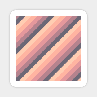 Striped - Rose Magnet