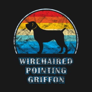 Wirehaired Pointing Griffon Vintage Design Dog T-Shirt