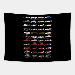 World Rally Aces Tapestry