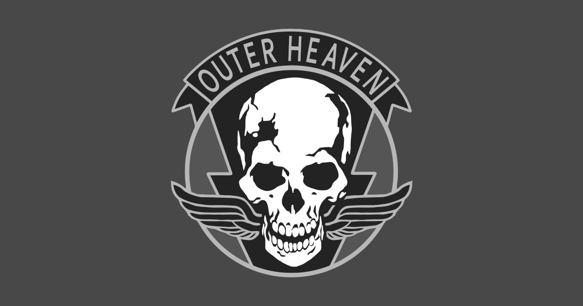 outer heaven logo metal gear solid 4 t shirt teepublic outer heaven logo metal gear solid 4 t shirt teepublic