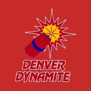 Defunct Denver Dynamite Arena Football 1987 T-Shirt