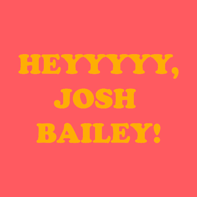 Josh Bailey Sing-a-long by Isle Designs