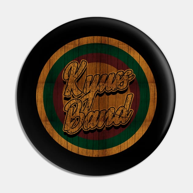 Circle Retro Kyuss Pin by Electric Tone