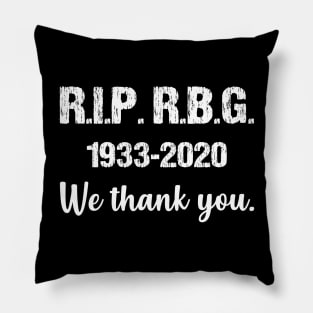 R.I.P. R.B.G. Pillow