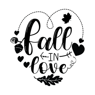 Fall in love T-Shirt