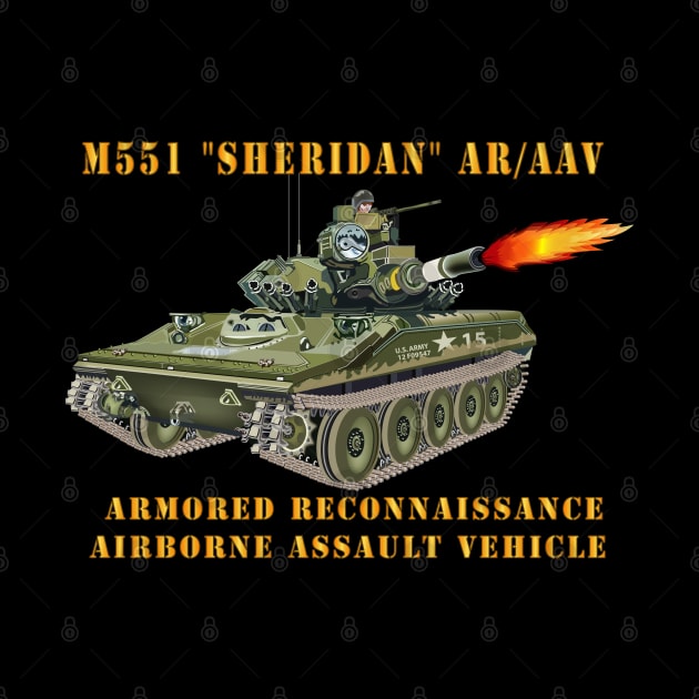 M551 Sheridan - Firing - AR-AAV by twix123844