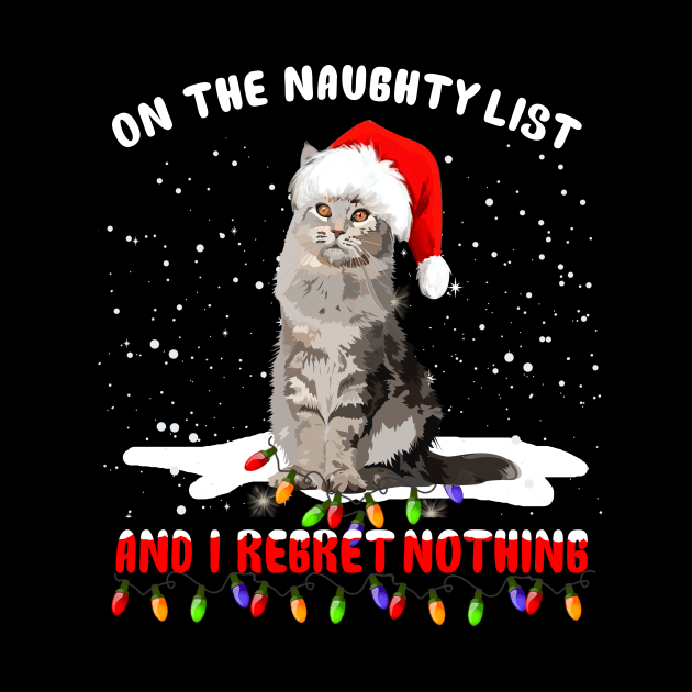 On The Naughty List And I Rebret Nothing by kimmygoderteart