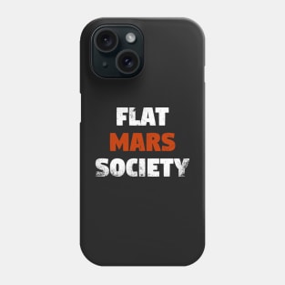 flat mars society Phone Case