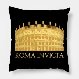 Colosseum of Rome - Roma Invicta Pillow