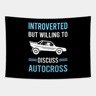 Introverted Autocross Tapestry