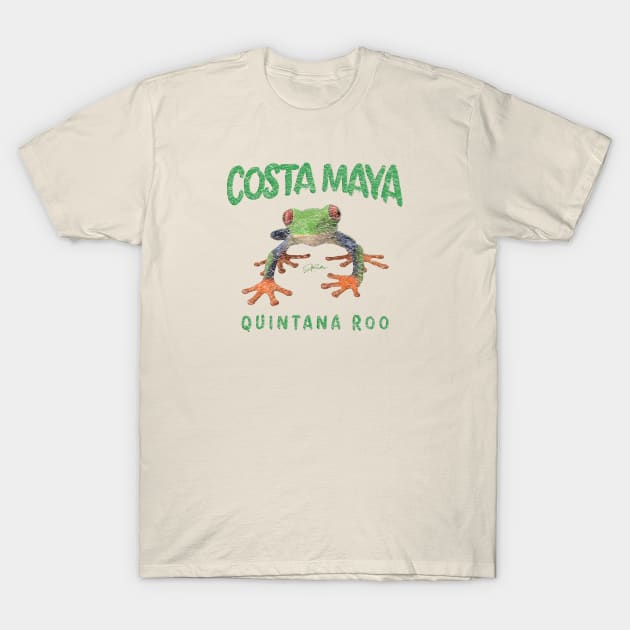 Jcombs: Costa Maya, Quintana Roo, Tree Frog T-Shirt Jcombs: Costa Maya, Quintana Roo, Tree Frog T-Shirt