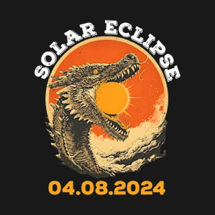 Total Solar Eclipse 04.08.24 Dragon Totality April 8 2024 T-Shirt