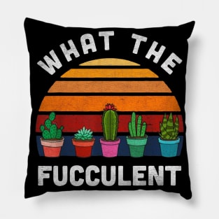 What the fucculent cactus Pillow