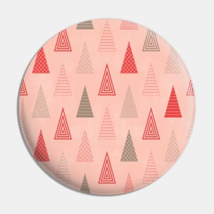 Blush Minimal Christmas Trees Pin