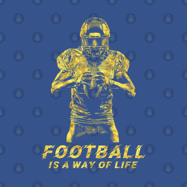 Disover Football Player UNIQUE abstract artwork style for the GRIDIRON fans - Football Player - T-Shirt