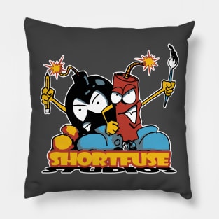 Short Fuse Mascot Pillow