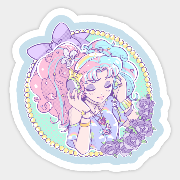Pastel Life - Kawaii - Sticker | TeePublic Pastel Life - Kawaii - Sticker | TeePublic