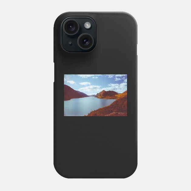 Blue Lake in Jotunheimen National Park (Norway) Phone Case by visualspectrum