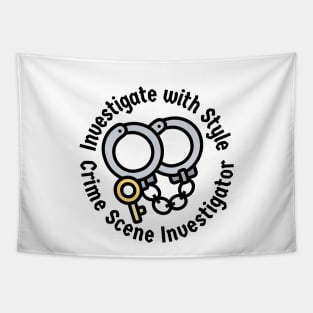 Crime Scene Investigator Tapestry