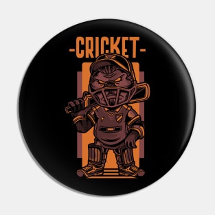 Cricket Pin