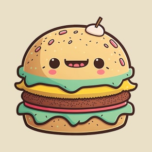 Cute Vegan Burger T-Shirt