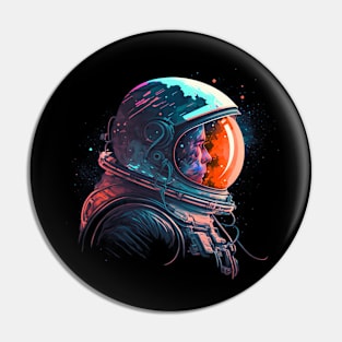 astronaut Pin