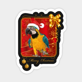 The blue-yellow macaw Magnet