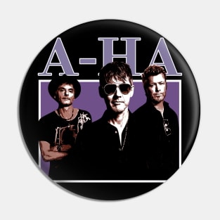 Cry Wolf for a-ha Synth-Pop Fan Apparel Pin