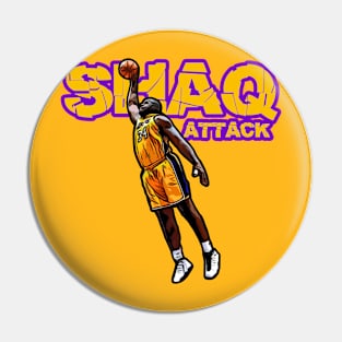 Lakers Shaq Attack 34 Pin