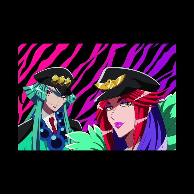 Ruka & Kiji (Nanbaka) by AggroViking